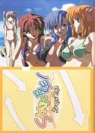 集合(4人/泳裝)A4透明文件夾「SHUFFLE!」