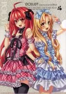 [A la carte] Shinkyoku Sokai Polyphonica A4 clear file "C81 ocelot Polyphonica Regina Set"