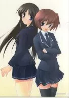 菊地静＆沖田優子 A4クリアファイル 「ZYKLUS ツィクルス」