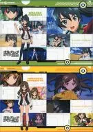 F-2：わかば＆ひまわり クリアファイルセット ｢アニくじ ビビッドレッド・オペレーション｣ F賞