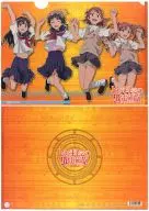 Migoto & Kuroko & Saten & Hatsuharu A4 clear file A "A Certain SCIENTIFIC Railgun - Railgun -"