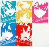 ミクパ A4 clear file (5-pack set) "Hatsune Miku Live Party 2013 ミクパ ♪"