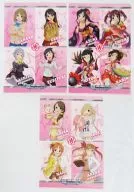 Cute Set A4 plastic trasparent file folder (3-Pack Set) "Ichiban KUJI V idol Master Cinderella Girls" E Prize