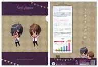Image Character Chief A4 plastic trasparent file folder "Girls Maniax" site announcement goods