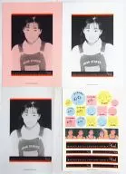 Mariko Kunifuda A4 Clear File 3-Pack Set (w / Seal) 95' Concert Tour Goods