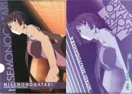 Senjoga-hara Hitsugi A4 plastic trasparent file folder "NISEMONOGATARI"
