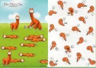 Alpaca Ni I-san A4 plastic trasparent file folder Prize appearance commemoration campaign