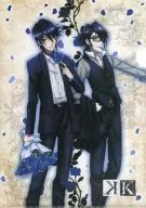 [A la carte] Reishi Munakata & Fushimi Saruhiko A4 clear file 「 K-Who is the next - event set C 」