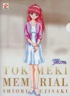 FUJISAKI Shiori A4 clear file "Tokimeki Memorial"