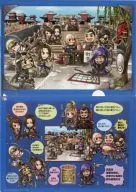 銅雀台の宴 みにきゃら真・三國無双 A4クリアファイル 「真・三國無双6」