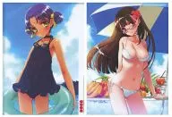 Chitose Ojiro / Hatsumi Kozaka A4 clear file "period sweet drops"