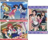 南ことり＆園田海未＆矢澤にこ(他2枚) A4クリアファイル3枚セット 「一番くじ ラブライブ!」 G賞