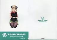 Tsukumotan (Cherry Ver.) A4 clear file "TSUKUMO Original" March 2013 Campaign item