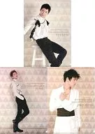 樸有天/金俊秀/金在中A4文件夾A SET(3片裝)"2011JYJ UNFORGETTABLE LIVE CONCERT IN JAPAN>