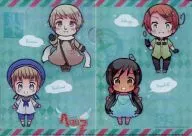 Sea Island, Georgia & Lo Shea / Seychelles & Sevolga 「 Hetalia Mini Clear File Collection 」