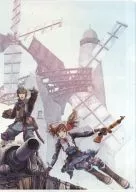 Ali Shea & Welkin A4 clear file "PS3 Soft VALKYRIA CHRONICLES 」 Trial Event : Volunteer Corps 7 th Platoon Military Training Giveaway