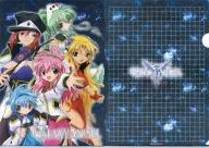 集合(5人/ゲーム版) A4クリアファイル 「ギャラクシーエンジェル」