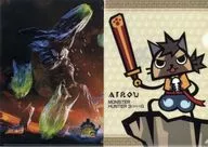 [単品] ブラキディオス/剣ニャン丸 A4クリアファイル(2枚組) 「一番くじ モンスターハンター3G」 I賞