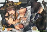 Kongo & Kirishima Ohwa Clear File 「 Kantai Collection - KanColle - 」 Dengeki Maoh January 2014 issue Appendix (2)