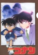 A Pattern Edogawa Conan (Background : Shinichi Kudo & Gin & Vodka) mini clear file "Detective Conan"