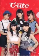 Cute A5 plastic trasparent file folder "HMV×Hello! Project" Hello! X' mas Project Campaign Fifth