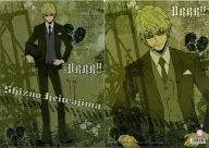 Shizuo Heiwajima (Suit) A4 plastic trasparent file folder "DURARARA!!"