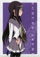 Akemi Homura A4 Clear File "Lotteria ×Newtype Theatre Version : Magic Girl Madoka ☆ Magica [New Edition] Rebellion and Reverse Story : Original Goods with Sorted Lottery" D Award