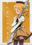 Mami Tomoe A4 clear file "LOTTERIA ×Newtype PUELLA MAGI MADOKA MAGICA THE MOVIE [new edition] Tale of Treason original goods lottery KUJI included set" D award