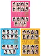 [A La Carte] NMB48A4 Clear File 3-Pack Set 「 NMB482014 Fukubukuro 」