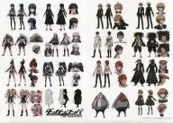 Assembly (uniform) A4 plastic trasparent file folder "DANGANRONPA Trigger Happy Havoc THE ANIMATION"