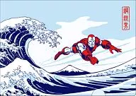 Iron Man / Nami ni Fuji MARVEL A4 plastic trasparent file folder "MARVEL COMICS"