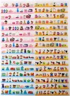 My Disney Store A4 plastic trasparent file folder (4-pack set) Disney Store Only