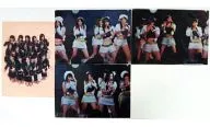 SKE48 A4 Clear File Set (4-Pack) 「 SKE48 3D Cinema Live vol. 1 Uniform Buds Performance 2011 」