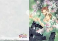 Hakamada Ryōji & Lotus 秋祐 A6 mini clear file "Hana wa Fukare" Dalia BoysLove Fair 2011 target product Purchase benefits