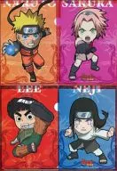 Uzumaki Uzumaki Naruto & Sakura / Lee & Screw B6 Mini Clear File Set (2-Pack) "Gekijo Naruto - Uzumaki Uzumaki Naruto - Shippoden"