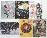 C Set A4 Clear File 6-Piece Set "PUELLA MAGI MADOKA MAGICA [New Edition] Tale of Treason" 2014 Sega & AG Square Play + Get Madoka ☆ Magica Campaign Item
