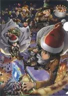 [A la Carte] Set (Santa Claus) A4-drawn clear file "LAWSON x Attack on Titan" Receipt ID campaign Kirin Beverage Course 3m class