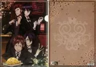 Fushimi Saruhiko & Hatta Misaki & Munakata Reishi & Suo Son A4 plastic trasparent file folder "K"