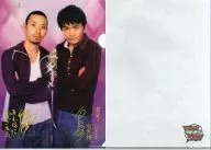 Houndstooth Print with signature A4 Clear File 「 Wai! Wai! Wai! 」