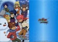 [Single Item] Set (Snowman) A4 clear file "Movie version INAZUMA ELEVEN GO vs Danball Senki W clear file set"