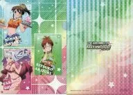 佐竹美奈子＆秋月律子＆四条貴音 ミリオンライブオリジナルクリアファイル 「アイドルマスター×ローソン」 お菓子キャンペーン品