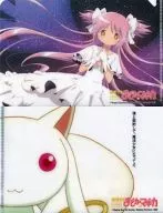 Ultimate Madoka / Kyubey B7 Mini Clear File 「 PUELLA MAGI MADOKA MAGICA 」 Asahi Soft Drink Canned Coffee / Wanda 6 Can Pack Appendix Lawson only