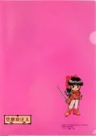 Ma Miyadera Sakura A4 plastic trasparent file folder "SAKURA WARS" Daisho Romando original product