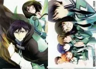 吉田幹比古＆柴田美月/6人(横一列) A4クリアファイル 「魔法科高校の劣等生」 大電撃文庫展グッズ