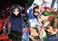黒雪姫/黒雪姫＆倉嶋千百合(水着) A4クリアファイル 「アクセル・ワールド」 大電撃文庫展限定記念グッズ