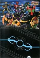 Collection / Belt & Core Medal A4 Clear File Set "Kamen Rider OOO / OOO WONDERFUL : General and 21 Core Medals"