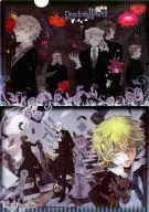 B.集合(4人/モノクロ) A4クリアファイル 「PandoraHearts-パンドラハーツ-」