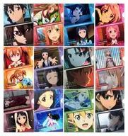 Conjunto de 12 tipos "Sword Art Online II Mini Clear File Collection"
