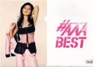 Misako Uno A4 clear file "CD Another side of #AAABEST" mu-mo shop original Purchase benefits