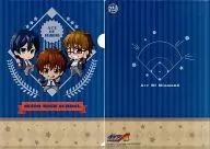 Sawamura & Furuya & Goko Clear File 「 Fortune Badge Ace of Diamond Hot Fight! Happy Fortune edition 」 Happy Sheet Application